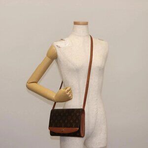 LOUIS VUITTON Monogram Bordeaux 24 Shoulder Bag M51798 LV Auth BA6495